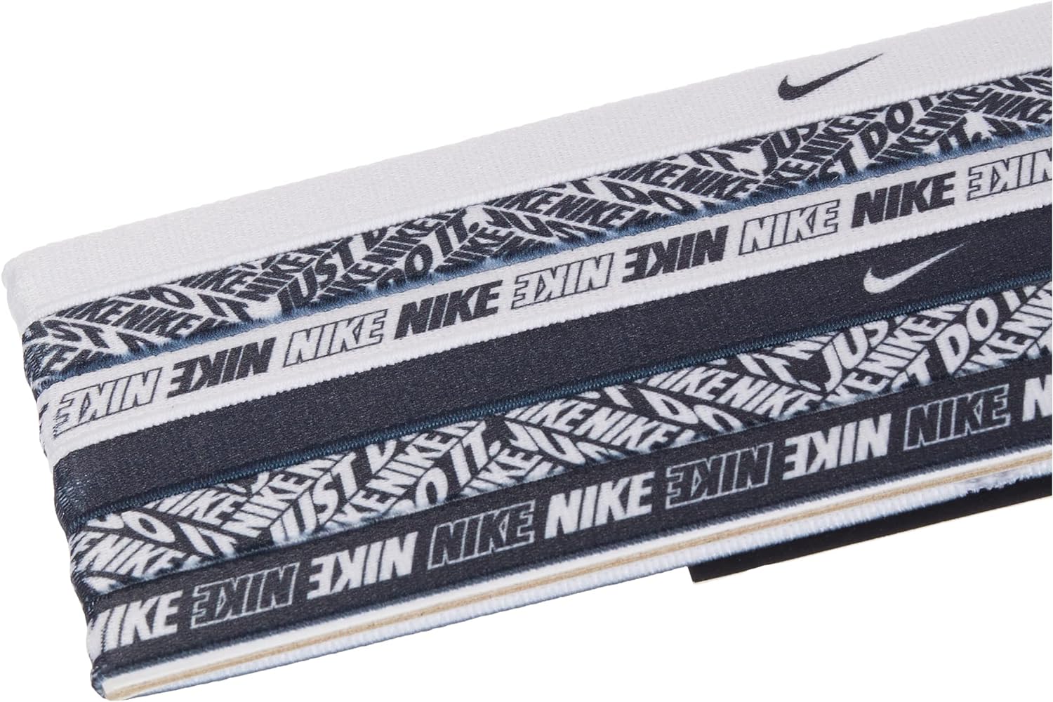 Nike Unisex - Adult Assorted Headband, Black/White, One Size