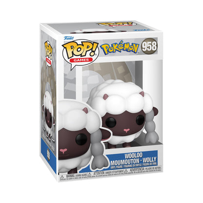 Funko POP! Games: Pokemon - Wooloo - Collectable Vinyl Figure - Gift Idea - Official Merchandise - Toys for Kids & Adults - Video Games Fans - Model Figure for Collectors and Display