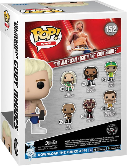 Funko POP! WWE: Cody Rhodes - (HIAC) - Collectable Vinyl Figure - Official Merchandise - Toys for Kids & Adults - Sports Fans - Model Figure for Collectors and Display