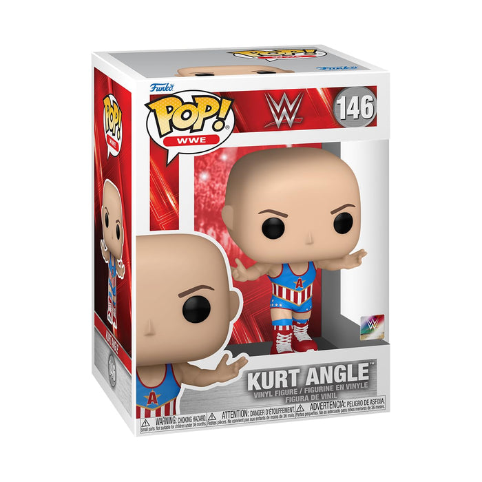 Funko POP! WWE: Kurt Angle - Collectable Vinyl Figure - Official Merchandise - Toys for Kids & Adults - Sports Fans - Model Figure for Collectors and Display