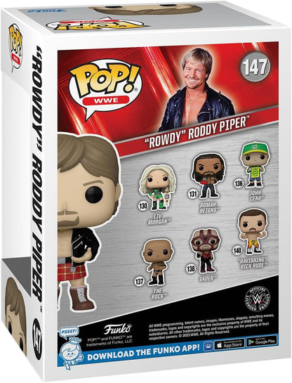 Funko POP! WWE: Rowdy Roddy Piper- Collectable Vinyl Figure - Official Merchandise - Toys for Kids & Adults - Sports Fans - Model Figure for Collectors and Display