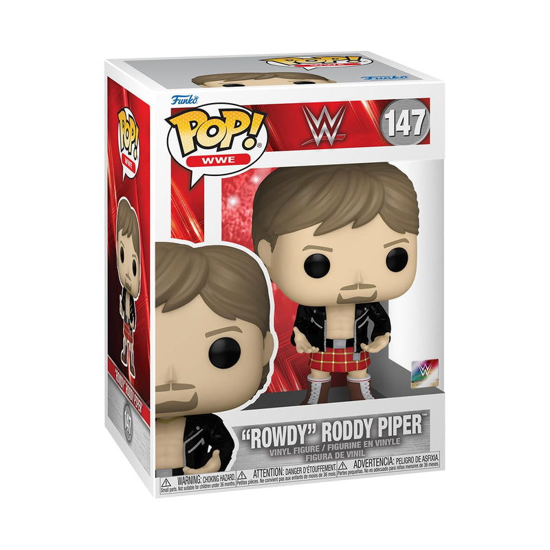 Funko POP! WWE: Rowdy Roddy Piper- Collectable Vinyl Figure - Official Merchandise - Toys for Kids & Adults - Sports Fans - Model Figure for Collectors and Display