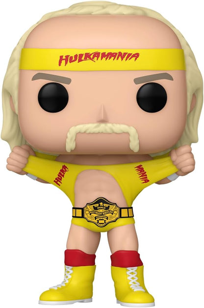Funko POP! WWE: Hulk Hoganamania With Belt - Collectable Vinyl Figure - Official Merchandise - Toys for Kids & Adults - Sports Fans - Model Figure for Collectors and Display