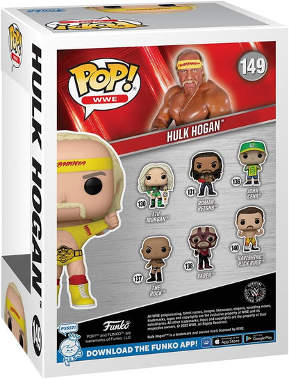 Funko POP! WWE: Hulk Hoganamania With Belt - Collectable Vinyl Figure - Official Merchandise - Toys for Kids & Adults - Sports Fans - Model Figure for Collectors and Display