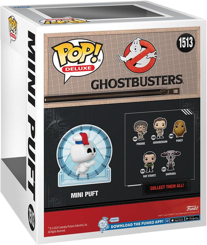 Funko POP! Deluxe : Ghostbusters - (2024) - Mini Puft in Wheel - Collectable Vinyl Figure - Gift Idea - Official Merchandise - Toys for Kids & Adults - Movies Fans - Model Figure for Collectors