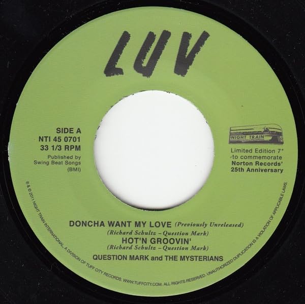 Doncha Want My Love/funky Lady