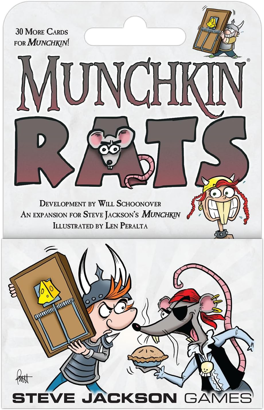 Steve Jackson Games | Munchkin Rats | Card Game | English