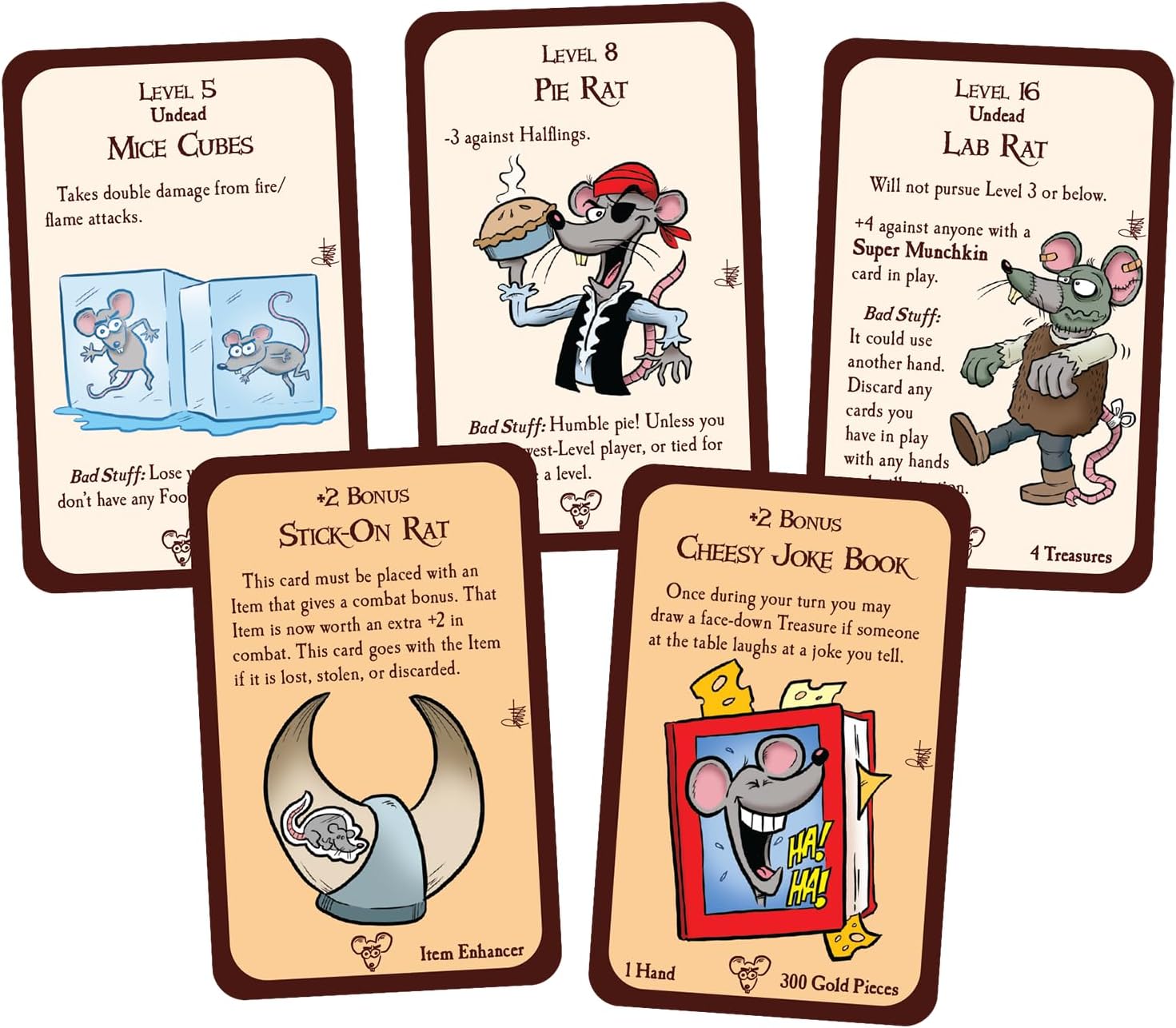 Steve Jackson Games | Munchkin Rats | Card Game | English
