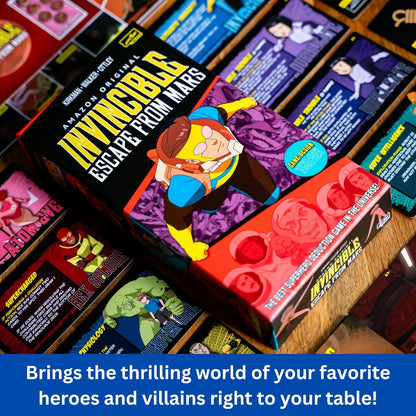 Invincible: Escape from Mars - Intergalactic Showdown Board Game for Ages 11+, 4-10 Players, 20-45 Minutes Playtime