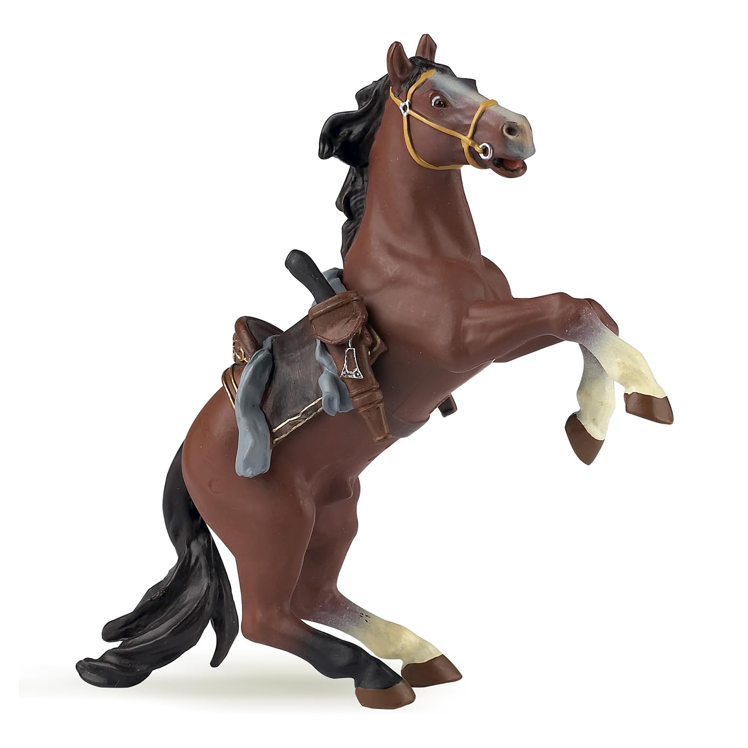 PAPO MEDIEVAL-FANTASY 39905 Horse of Musketeers Figurine, Multicolour Papo 39905 Horse of Musketeers Medieval-fantasy Figurine, Multicolour