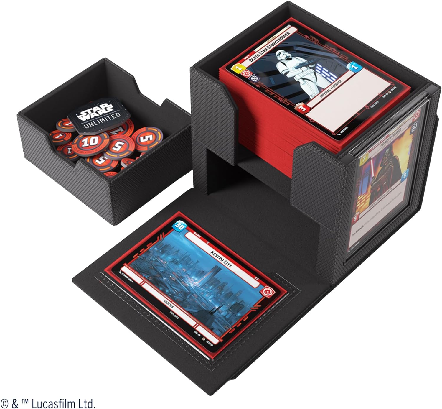 Gamegenic, Star Wars: Unlimited Deck Pod (Black)