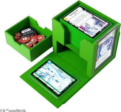 Gamegenic | Star Wars Unlimited Deck Pod | ¡Lleva tu Experiencia de Juego a un Nuevo Nivel! | Caja para Mazos Premium | Caben 60 Cartas con Doble Funda | Diseñado para Star Wars Unlimited TCG |