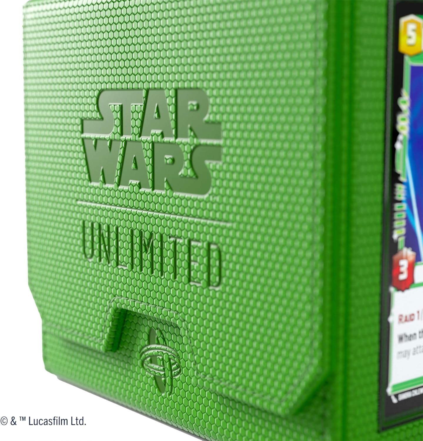 Gamegenic | Star Wars Unlimited Deck Pod | ¡Lleva tu Experiencia de Juego a un Nuevo Nivel! | Caja para Mazos Premium | Caben 60 Cartas con Doble Funda | Diseñado para Star Wars Unlimited TCG |