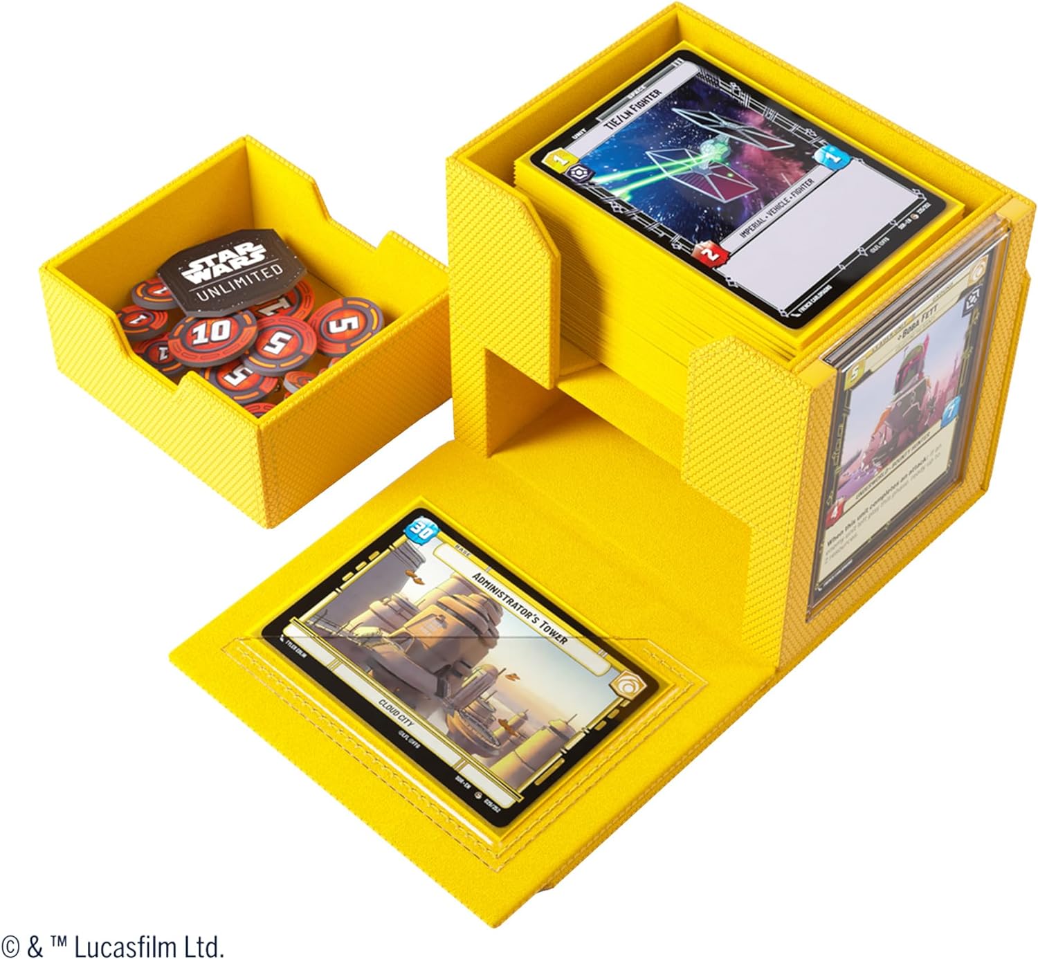 Gamegenic, Star Wars: Unlimited Deck Pod (Yellow)