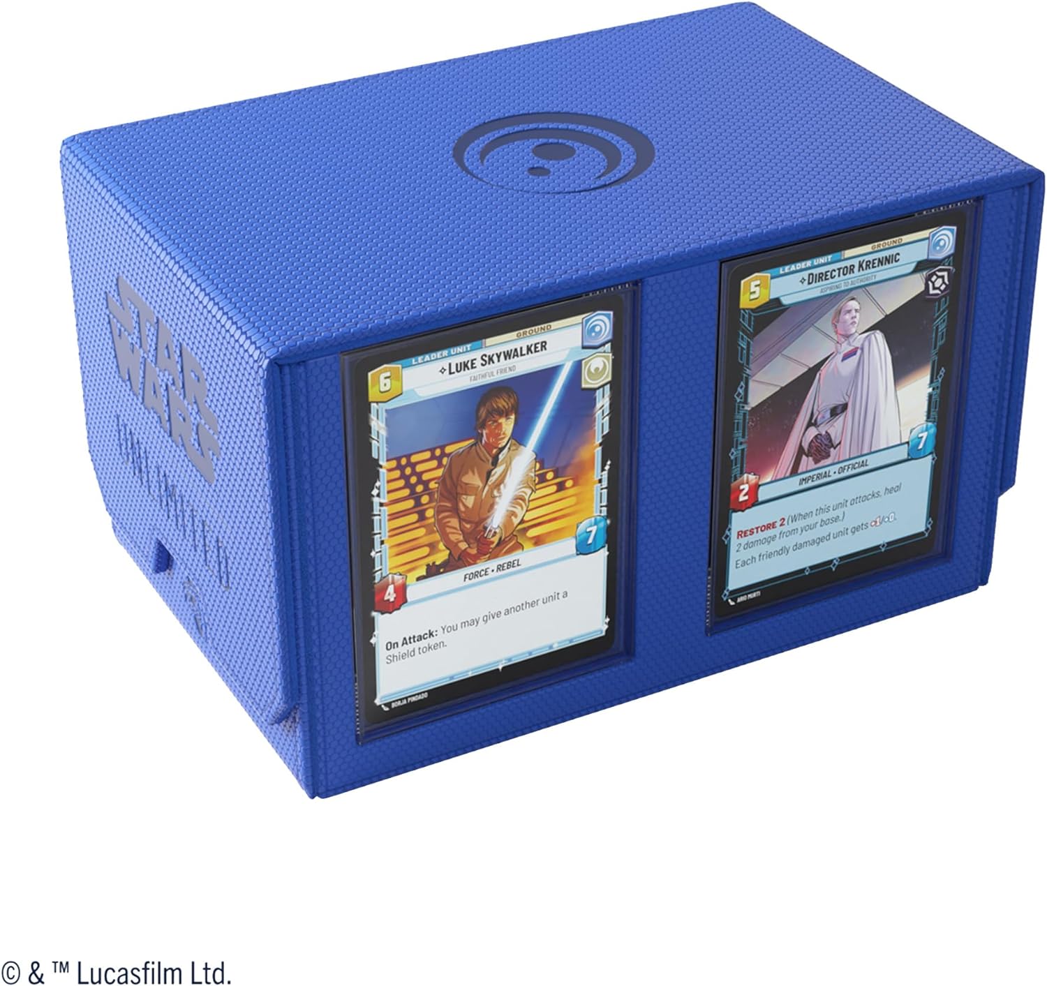 Gamegenic, Star Wars: Unlimited Double Deck Pod (Blue)