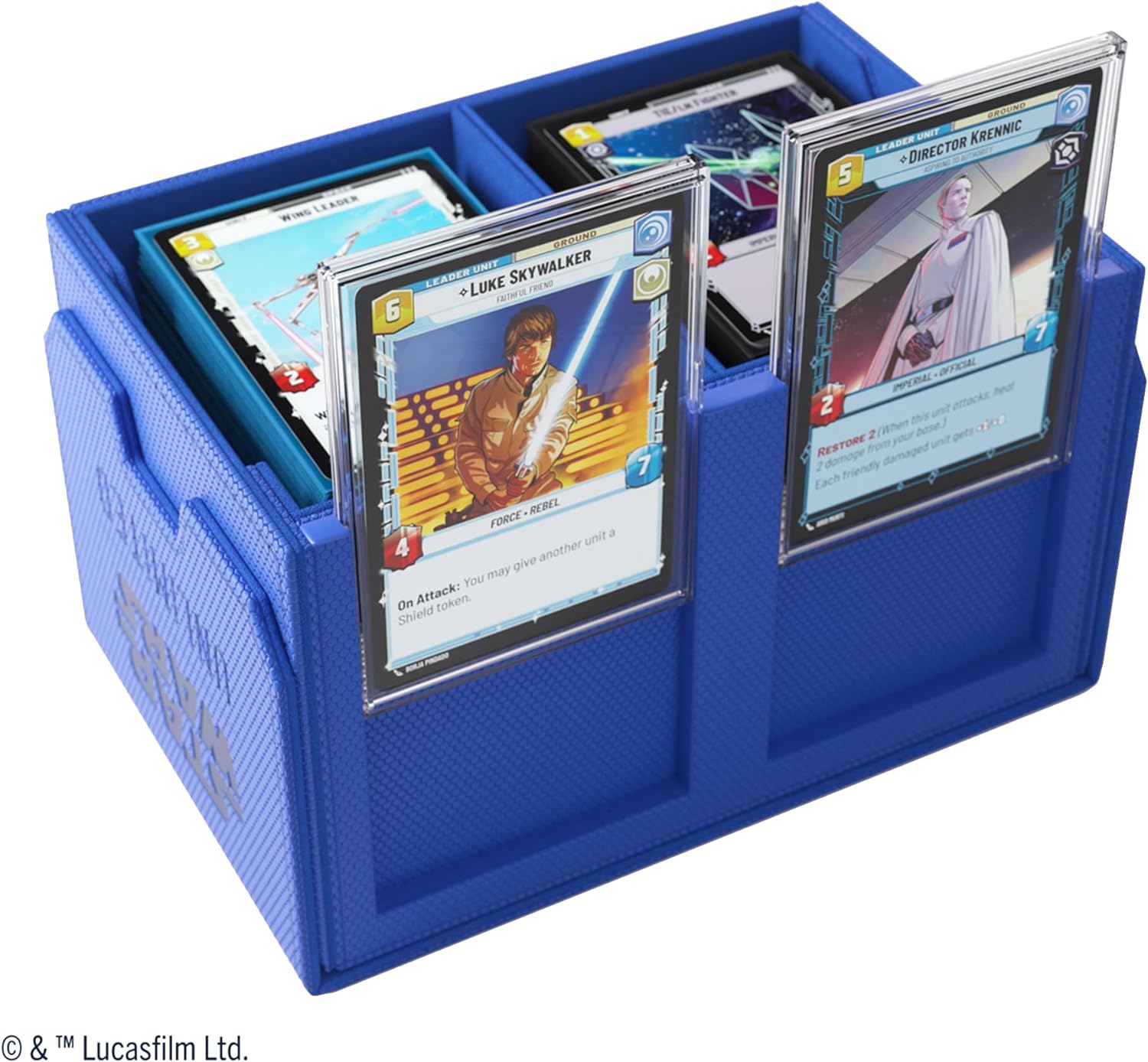 Gamegenic, Star Wars: Unlimited Double Deck Pod (Blue)