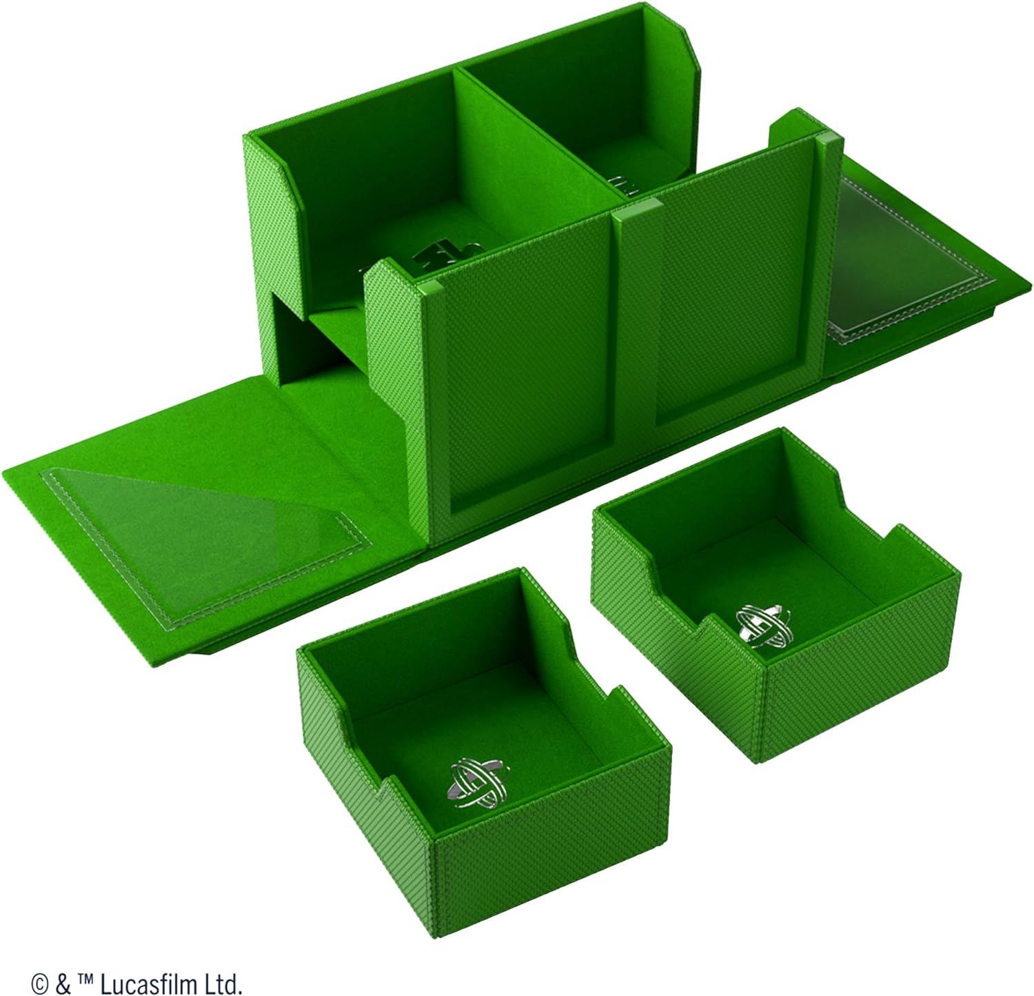 Gamegenic | Star Wars Unlimited Double Deck Pod | ¡Lleva tu Experiencia de Juego a un Nuevo Nivel! | Caja para Mazos Premium | Caben 120 Cartas con Doble Funda |