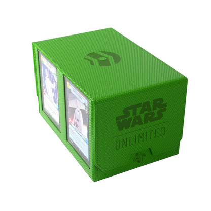 Gamegenic | Star Wars Unlimited Double Deck Pod | ¡Lleva tu Experiencia de Juego a un Nuevo Nivel! | Caja para Mazos Premium | Caben 120 Cartas con Doble Funda |