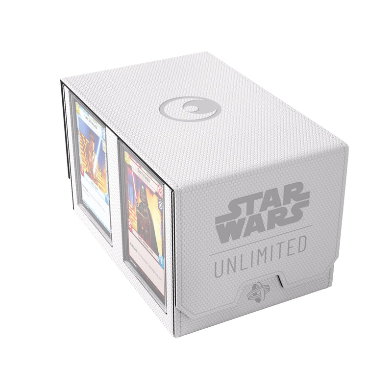 Gamegenic, Star Wars: Unlimited Double Deck Pod (White/Black)
