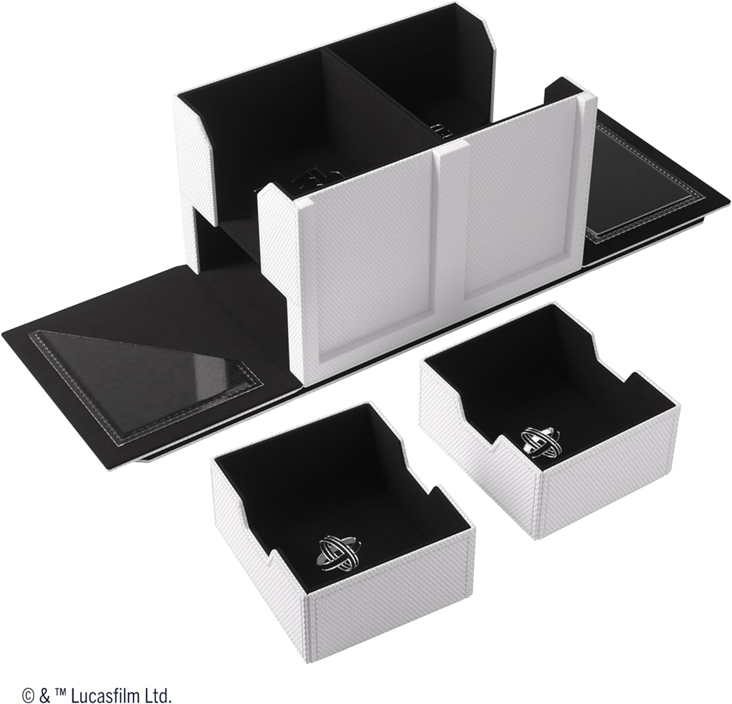 Gamegenic, Star Wars: Unlimited Double Deck Pod (White/Black)