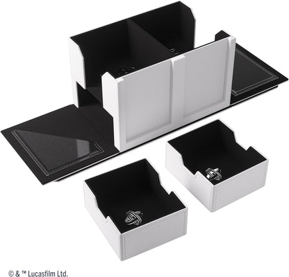 Gamegenic, Star Wars: Unlimited Double Deck Pod (White/Black)