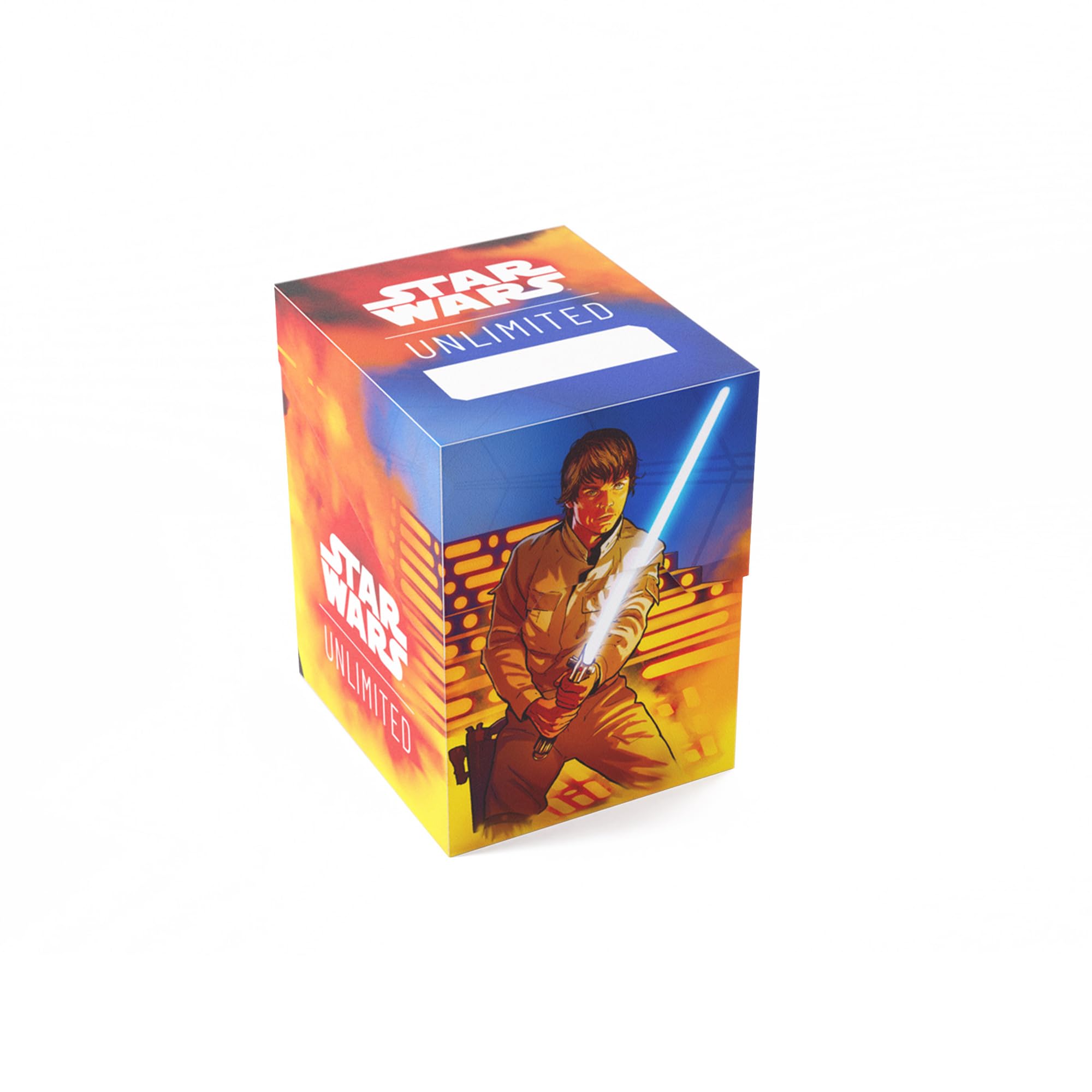 Gamegenic | Star Wars Unlimited Soft Crate - Luke/Vader | Trading Card Accessory