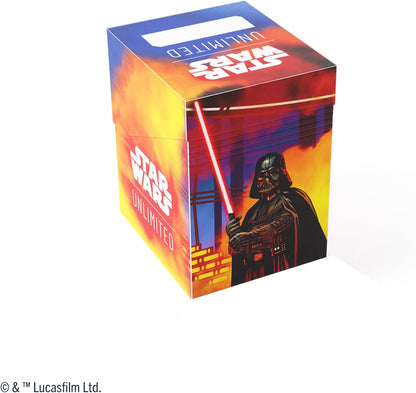 Gamegenic | Star Wars Unlimited Soft Crate - Luke/Vader | Trading Card Accessory