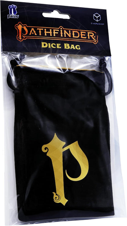Q-Workshop Pathfinder Velour Dice Bag Dice Accessory