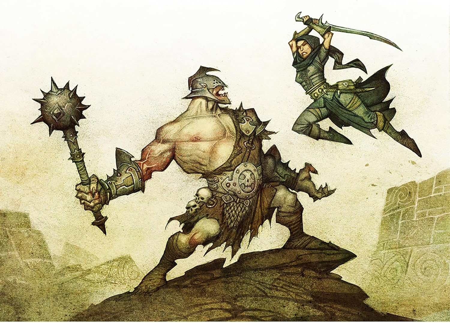 Free League Publishing: Dragonbane: Core Rulebook – Hardcover RPG Book, D20 Roleplay, Fantasy & Adventure, Magic & Combat, Demons & Dragons FLF-DGB007