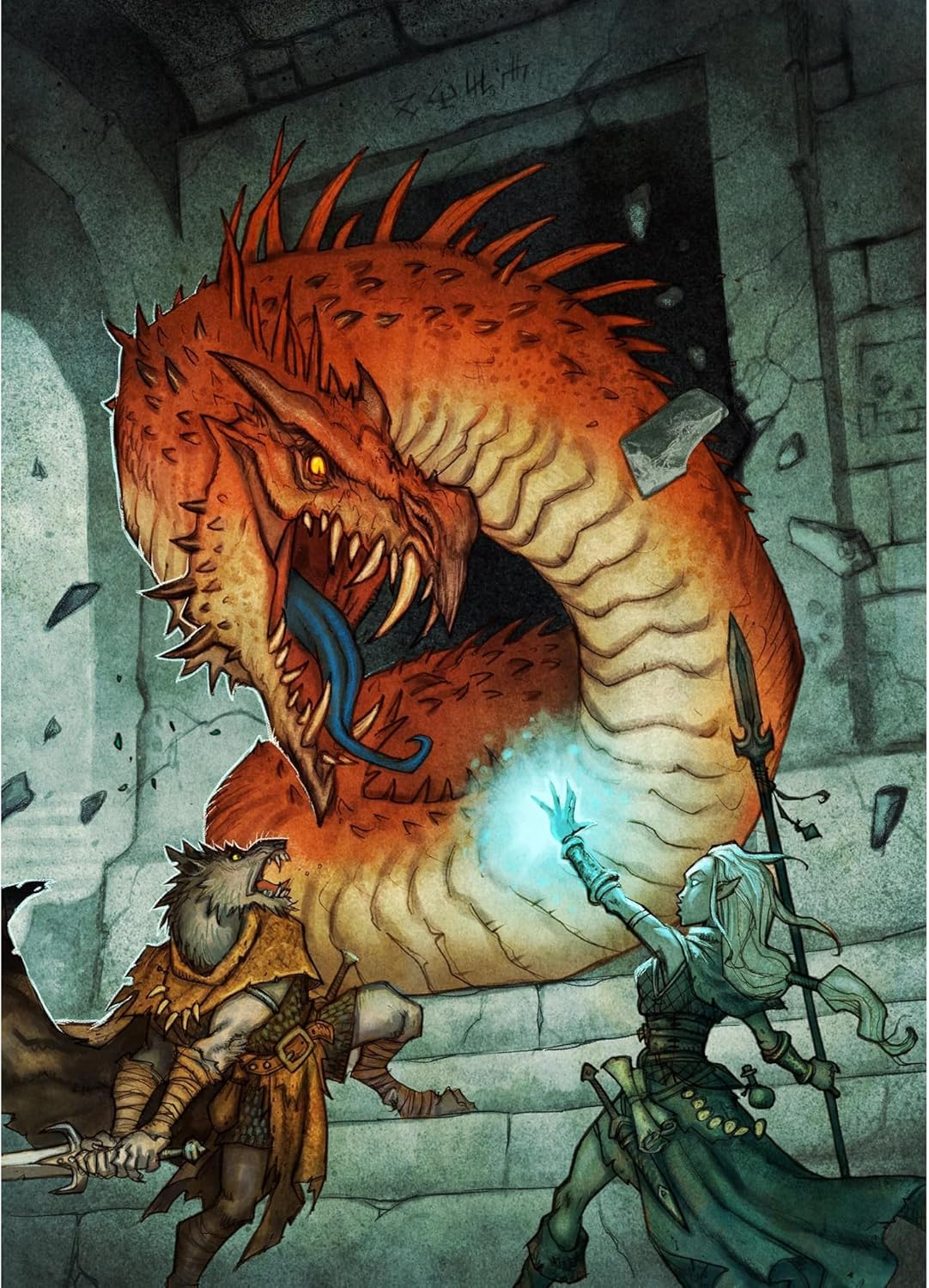 Free League Publishing: Dragonbane: Core Rulebook – Hardcover RPG Book, D20 Roleplay, Fantasy & Adventure, Magic & Combat, Demons & Dragons FLF-DGB007