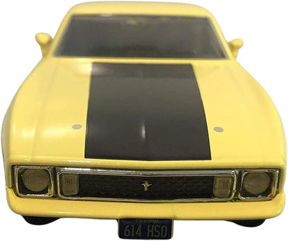 1973 Ford Mustang Mach 1 Yellow Eleanor" "Gone in Sixty Seconds" Movie (1974) 1/43 by Greenlight 86412"