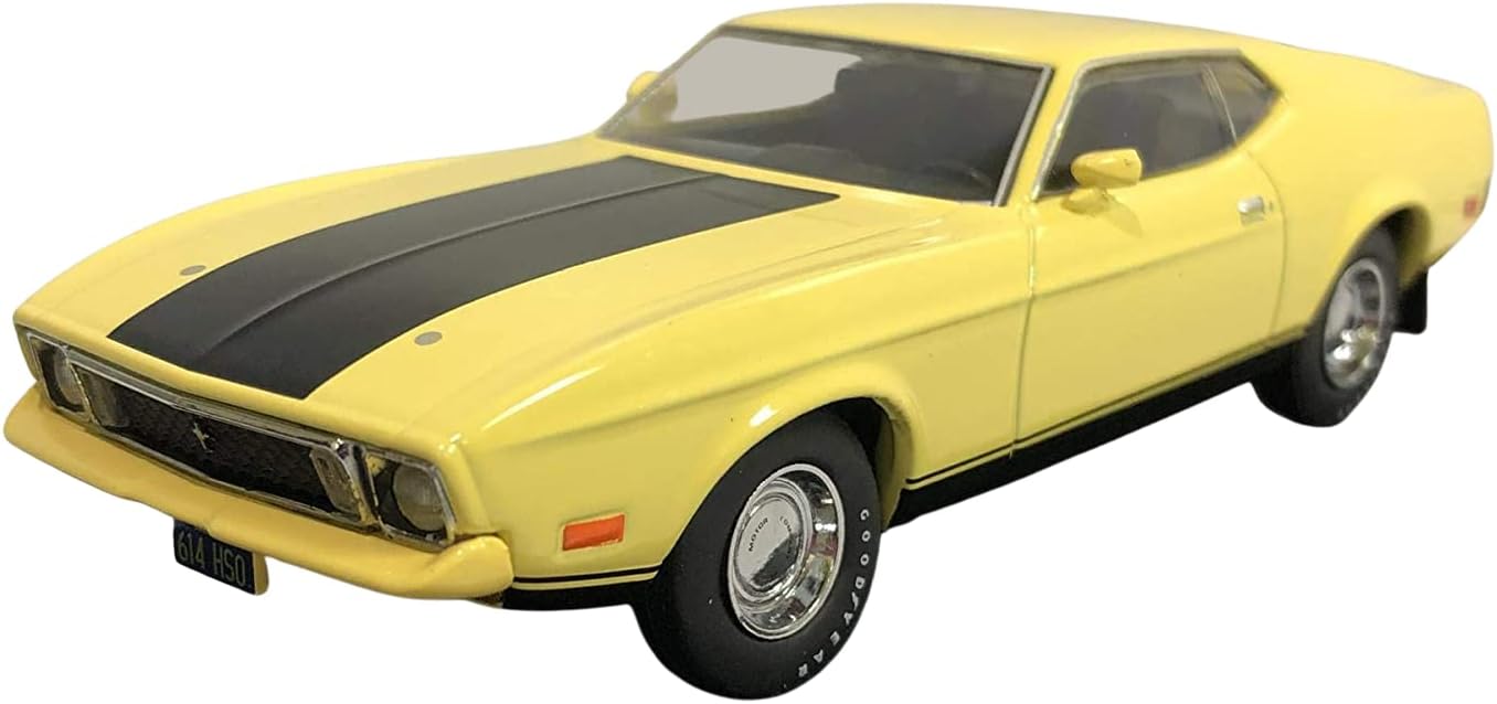 1973 Ford Mustang Mach 1 Yellow Eleanor" "Gone in Sixty Seconds" Movie (1974) 1/43 by Greenlight 86412"