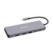 Verbatim USB C Hub 13-in-1 Multiport Adapter USB-C to HDMI, RJ45, USBA-A and USB-C PD, with SD Card Reader, for Mac, MacBook Pro/Air, iPad Pro, Thinkpad, Windows Computer, Laptop and Co USB-C PRO MULT