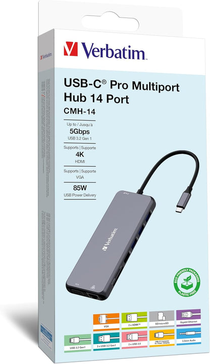 USB-C Pro Multiport Hub 14 Port CMH-14