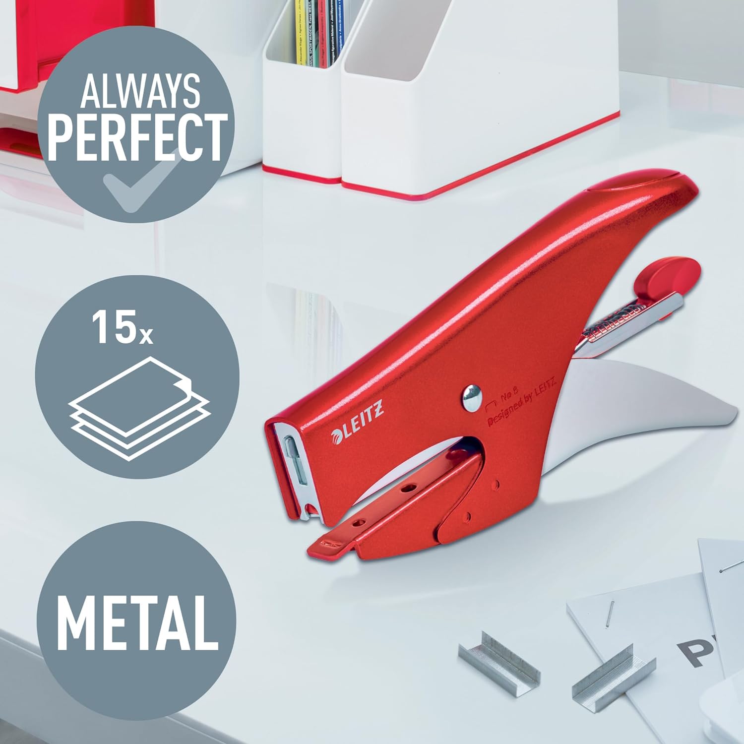 L:Plier Wow 15sh No.8 Red