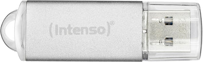 Intenso Jet Line USB 3.2 Gen 1x1 Super Speed USB-A Stick, 256 GB, Silver