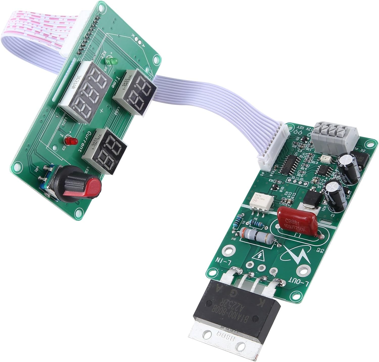 TsoLay Einzelpuls-Encoder 100 A Punktschweißgerät Transformator Controller Board Zeitsteuermodul