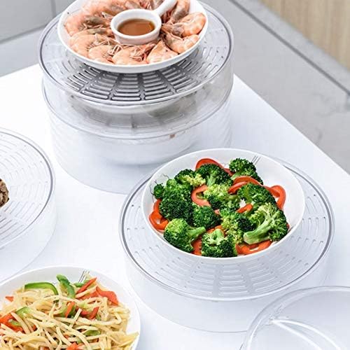 ISTOVO 5 Pieces/Set Insulation Kitchen Mushroom Cover More Layers Overlaid Food Canning Cover Multifunctional Food Cover