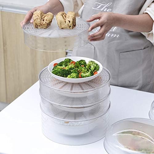 ISTOVO 5 Pieces/Set Insulation Kitchen Mushroom Cover More Layers Overlaid Food Canning Cover Multifunctional Food Cover