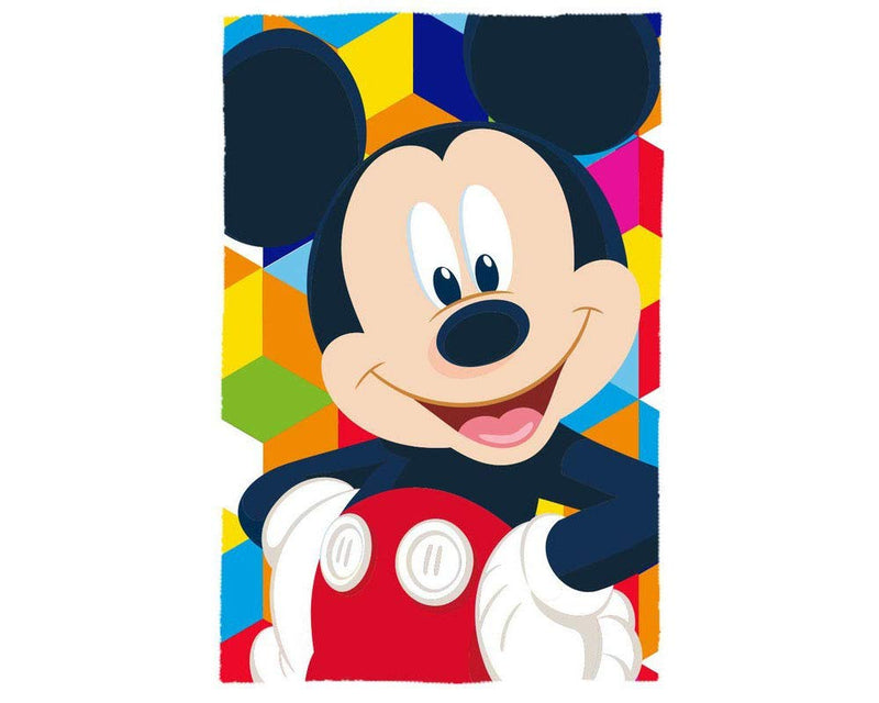 Kids Mickey Fleece Blanket 150 x 100 cm, Multicolour (WD19920)