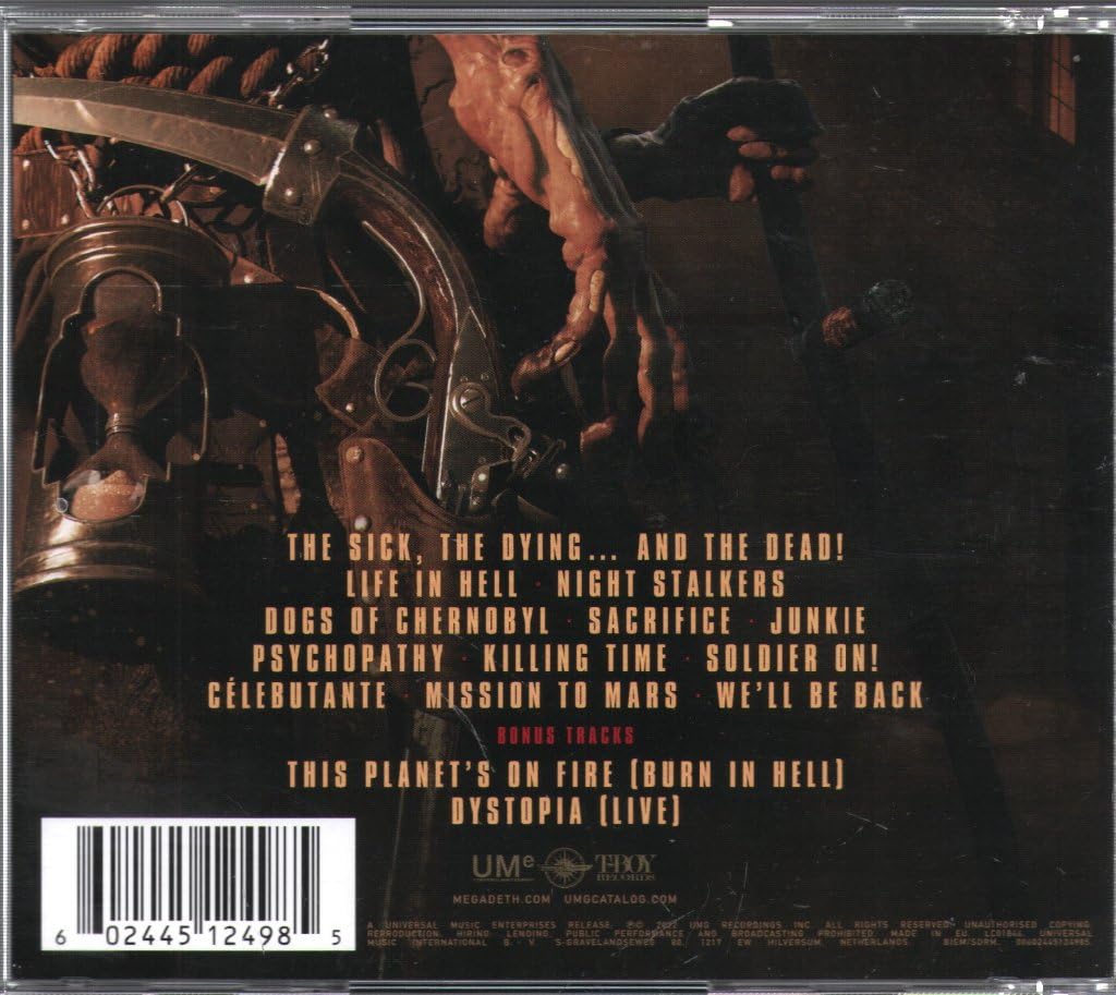 MEGADETH THE SICK THE DYING AND THE DEAD!
