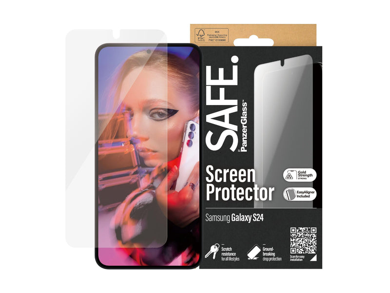 Panzer Glass Displaybeschermfolie voor Samsung Galaxy S24 SAFE95666