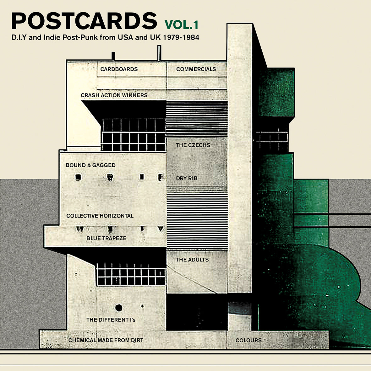 Postcards Vol. 1: D.I.Y. And Indie Post-punk from USA and UK 1979-1984