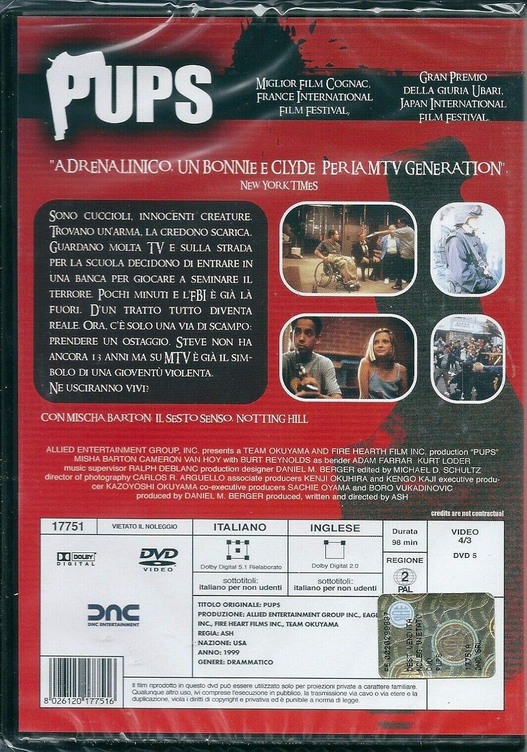 pups dvd Italian Import