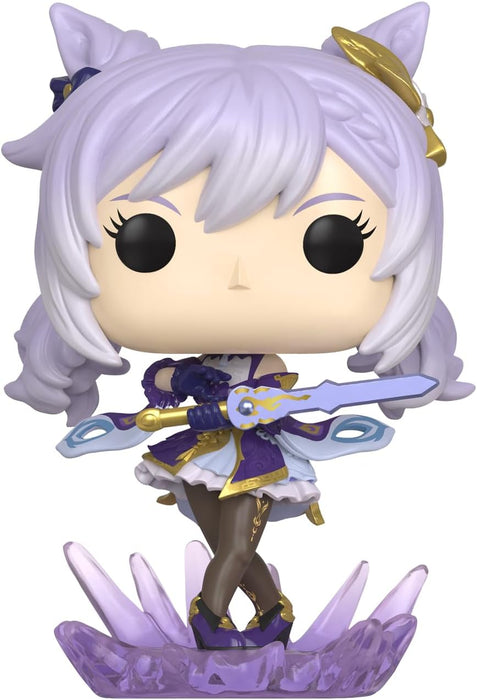 Funko Pop! Games: Genshin Impact - Keqing - Pop! Asia - Figura de Vinilo Coleccionable - Idea de Regalo- Mercancia Oficial - Juguetes para Niños y Adultos - Games Fans - Muñeco para Coleccionistas