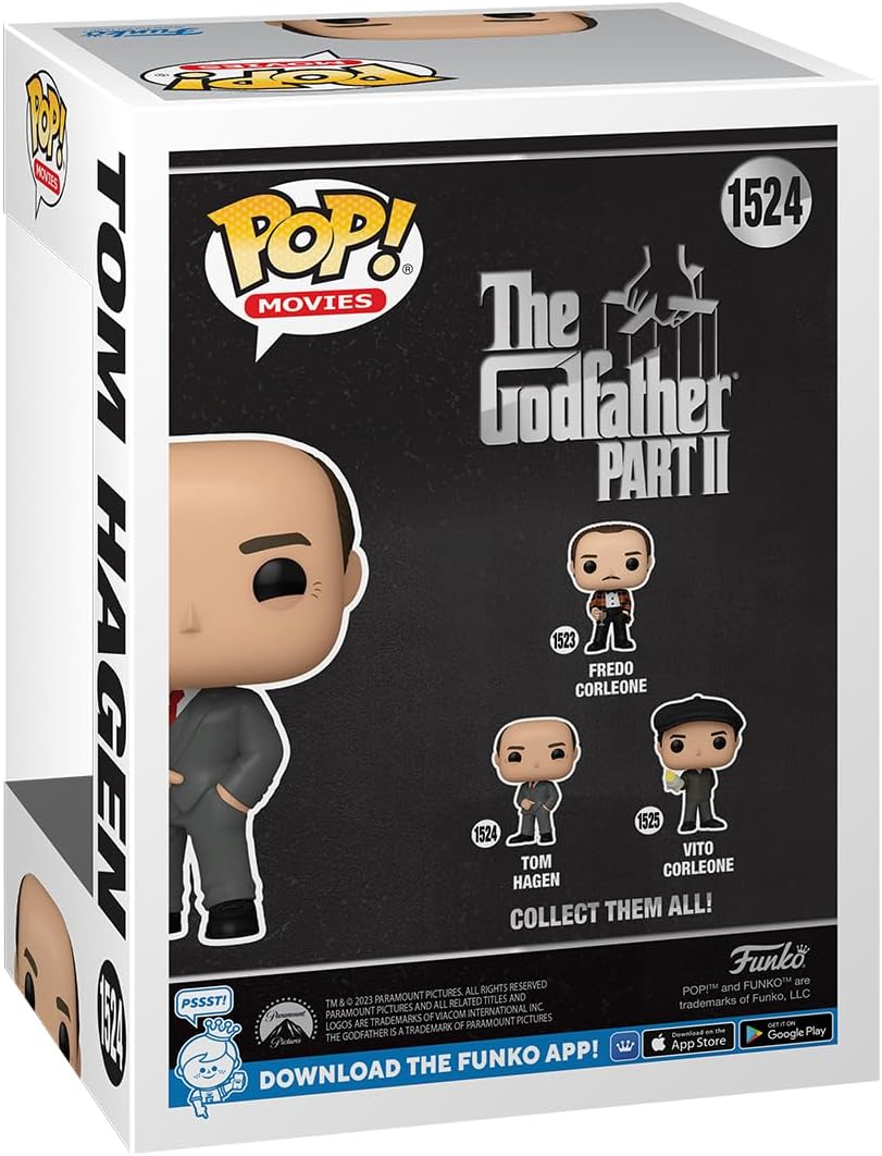 Funko POP! Movies: the Godfather Part 2- Tom Hagen - Godfather Part II - Collectable Vinyl Figure - Official Merchandise - Toys for Kids & Adults - Movies Fans