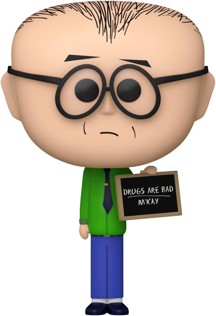 Funko POP! TV: South Park - Mr. Mackey With Sign - Collectable Vinyl Figure - Official Merchandise - Toys for Kids & Adults - Cartoon Fans - Model Figure for Collectors and Display