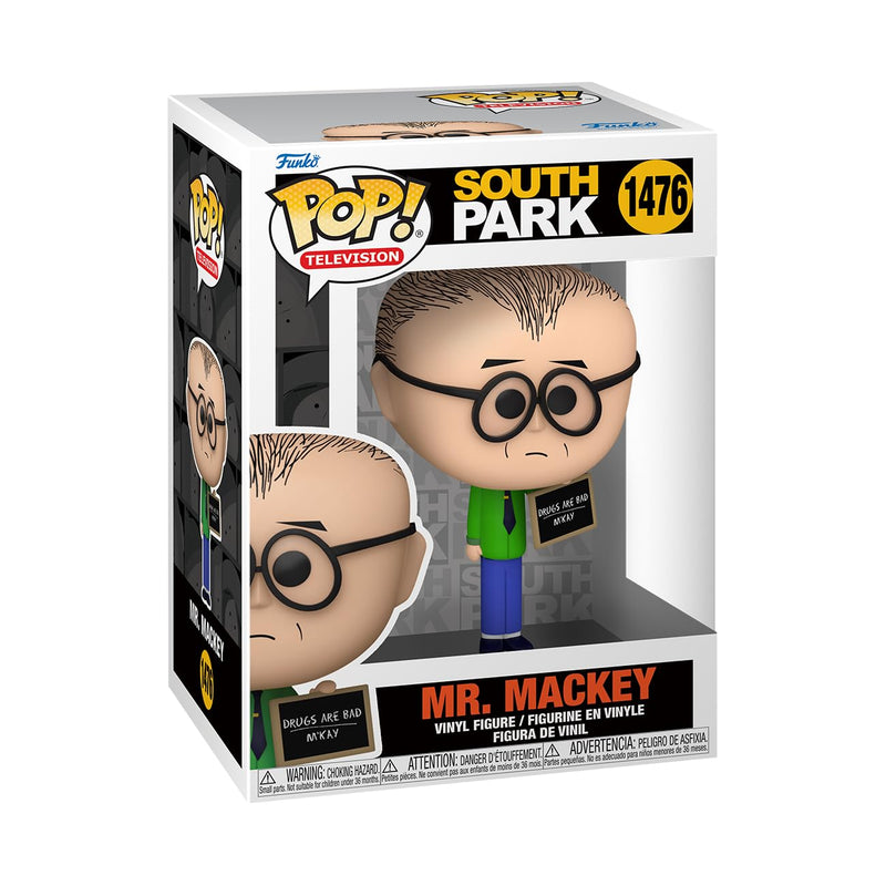 Funko POP! TV: South Park - Mr. Mackey With Sign - Collectable Vinyl Figure - Official Merchandise - Toys for Kids & Adults - Cartoon Fans - Model Figure for Collectors and Display