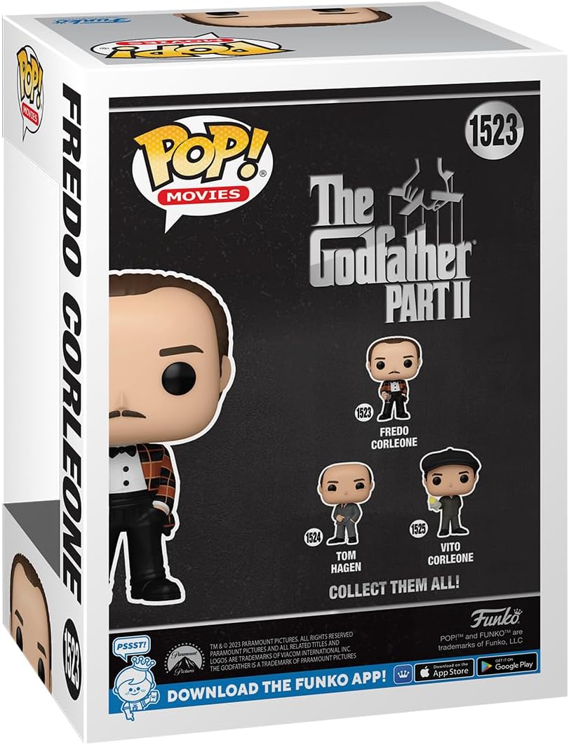 Funko POP! Movies: the Godfather Part 2- Fredo Corleone - Godfather Part II - Collectable Vinyl Figure - Official Merchandise - Toys for Kids & Adults - Movies Fans