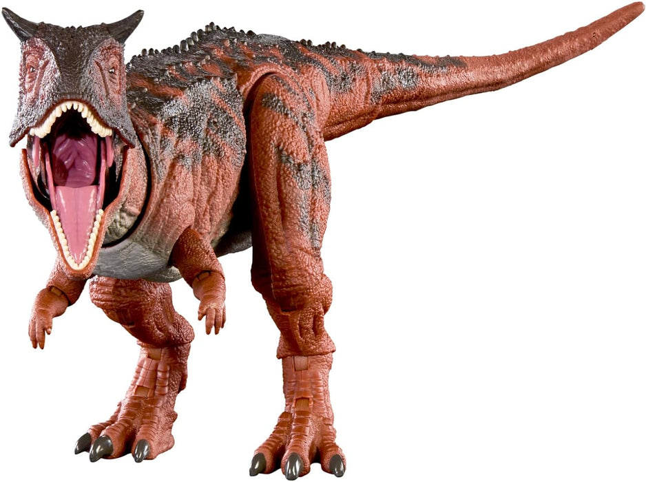 Jurassic World Hammond Collection Fallen Kingdom Carnotaurus Dinosaur Action Figure, Large Species Premium Articulated Figure, HTK44